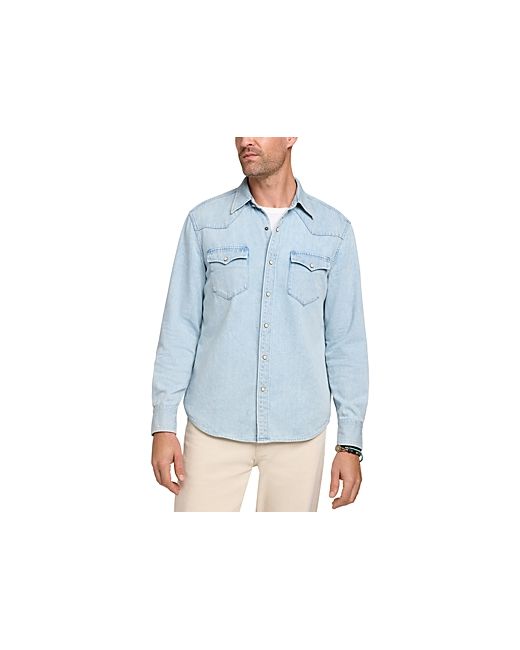 Faherty The Western Long Sleeve Button Front Shirt