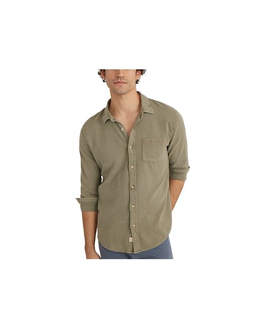 Marine Layer Cotton Stretch Selvage Standard Fit Button Down Shirt