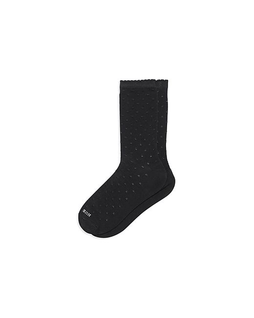 Hue Textured Dot Socks