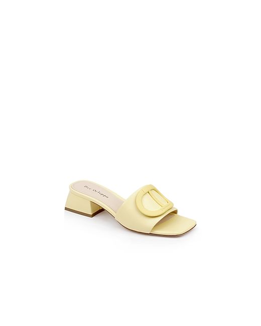 Dee Ocleppo Dizzy Slip On Embellished Slide Low Heel Sandals