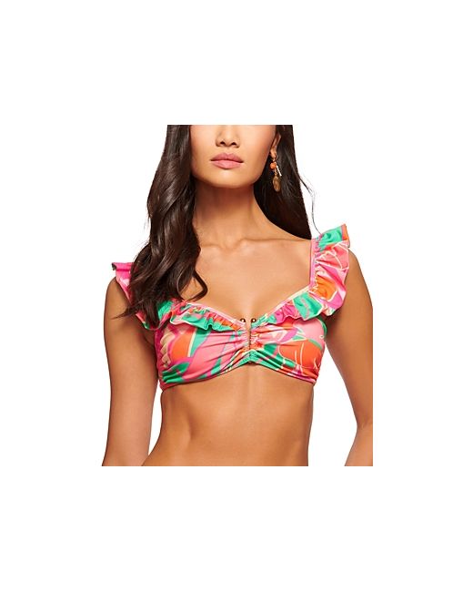 Ramy Brook Palm Printed Siena Bikini Top