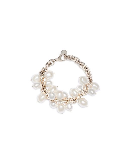 Cult Gaia Imitation Pearl Dangle Cluster Dolly Bracelet