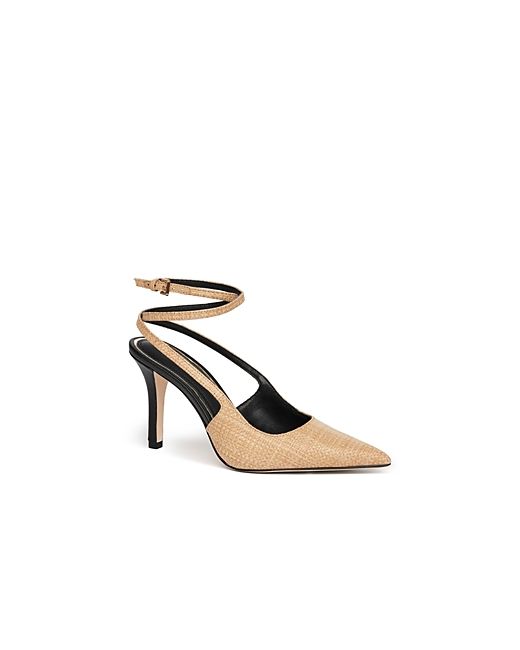 Paige Sawyer Ankle Wrap Pointed Toe Pumps