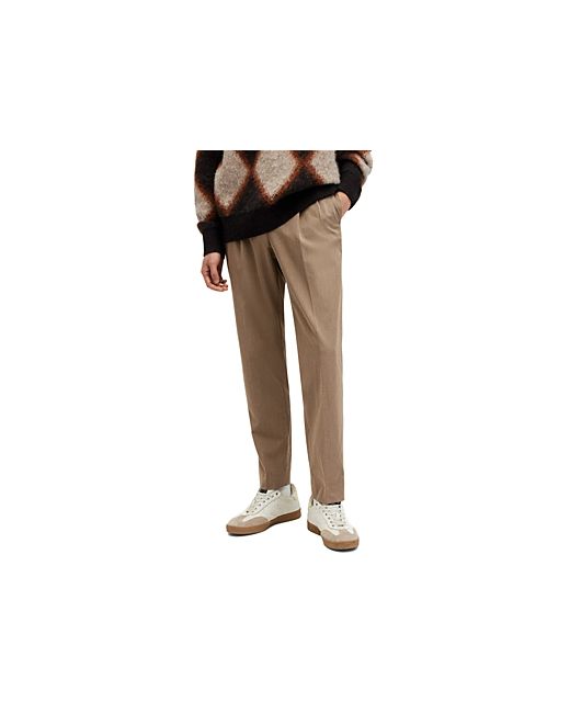 AllSaints Santee Regular Fit Pleated Pants