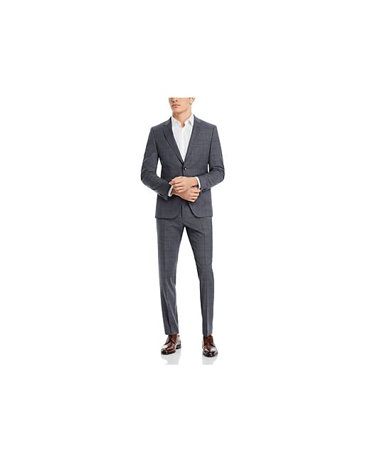 Boss H-Huge Plaid Slim Fit Suit