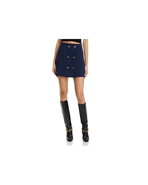 Generation Love Rivera Pinstriped Mini Skirt