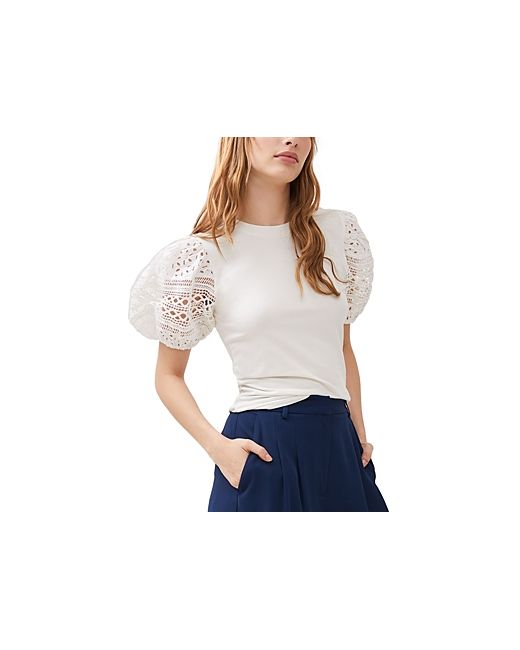 French Connection Rosana Agnes Puff Sleeve Top