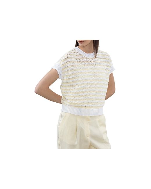 Peserico Cotton Open Knit Sweater