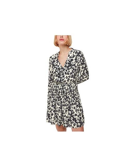 Whistles Riley Floral Shirred Dress