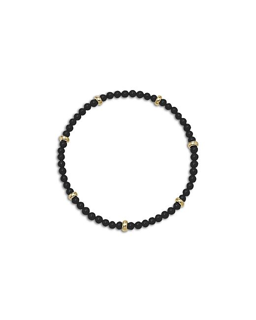 Zoe Lev 14K Yellow Gold Onyx Bead Bracelet