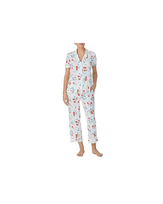 Kate Spade New York Printed Cropped Pajamas Set