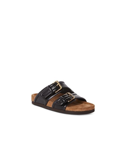 Valentino Garavani Leather Slide Sandals