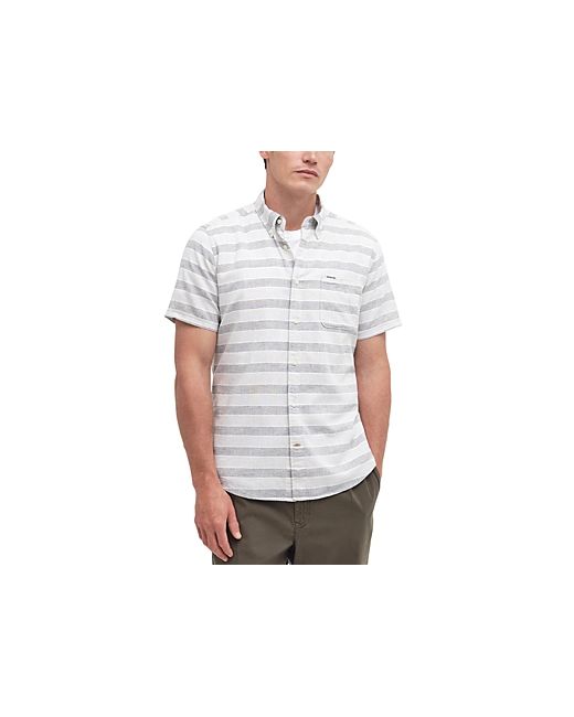 Barbour Somerby Printed Short Sleeve Button Down Shirt