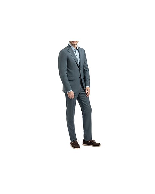 Boglioli Melange Solid Slim Fit Suit
