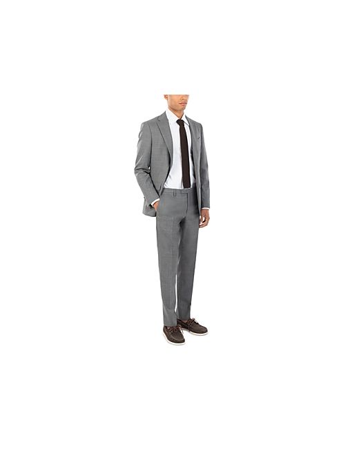 Boglioli Melange Solid Slim Fit Suit