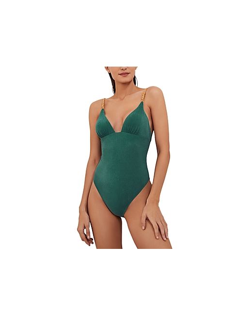 Vix Solid Paide Claire One Piece Swimsuit