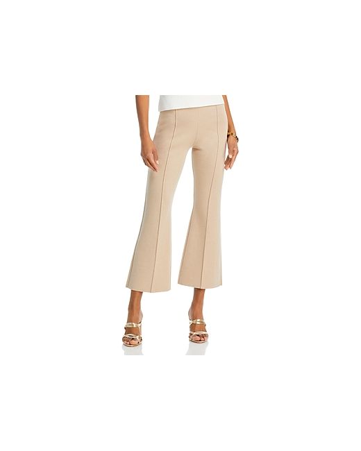 L'agence Ren Cropped Flared Knit Pants