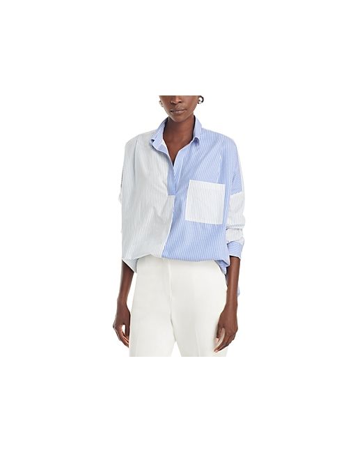 French Connection Mixed Stripe Popover Shirt