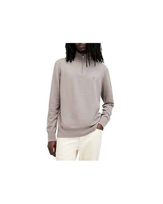 AllSaints Kilburn Quarter Zip Sweater