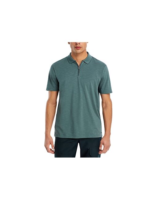 Hugo Boss Dekok Quarter Zip Short Sleeve Polo Shirt