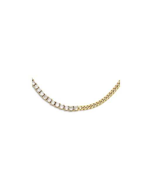 AllSaints Stone Chain Collar Necklace 14 2