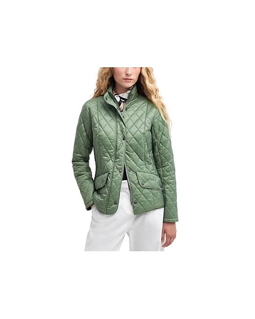 Barbour Cavalry Quilted Snap Front Jacket
