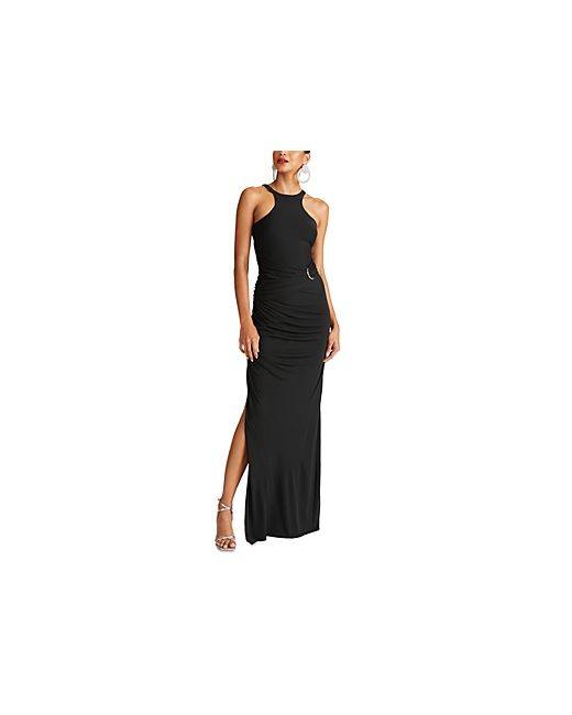 H Halston Lang Jersey Gown