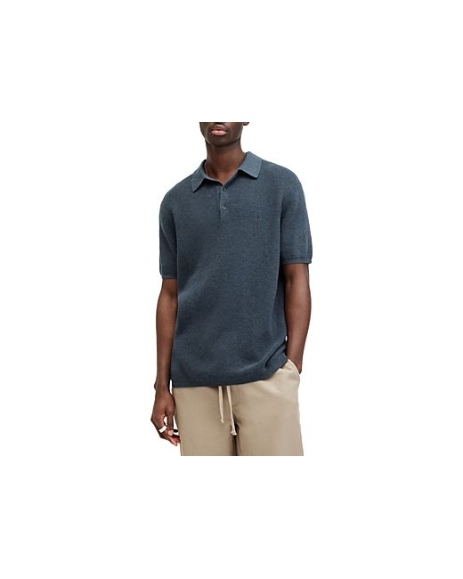 AllSaints Short Sleeve Polo Shirt