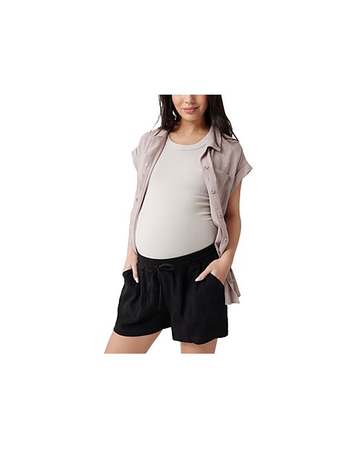 Ingrid & Isabel Maternity Drapey Patch Pocket Shorts