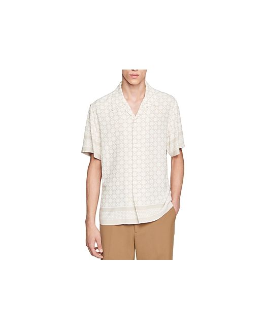 Sandro Cross Short Sleeve Shirt