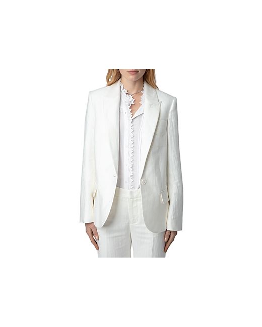 Zadig & Voltaire Vow Single Breasted Blazer