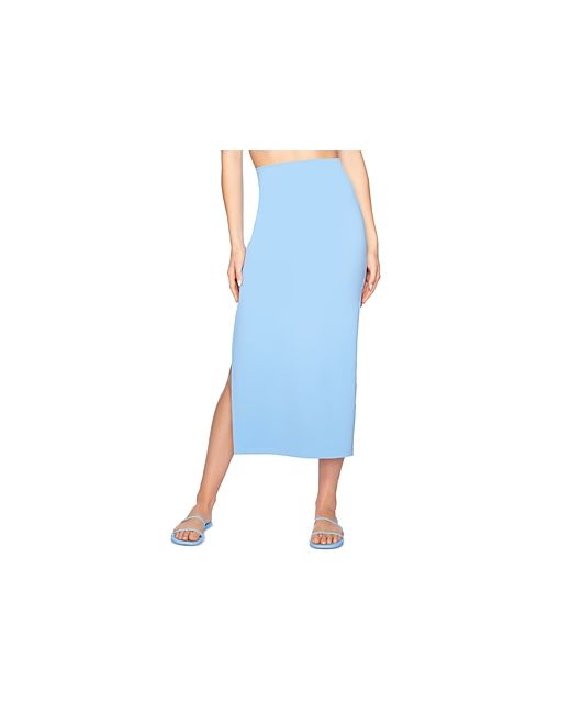 susana monaco Side Slit Skirt