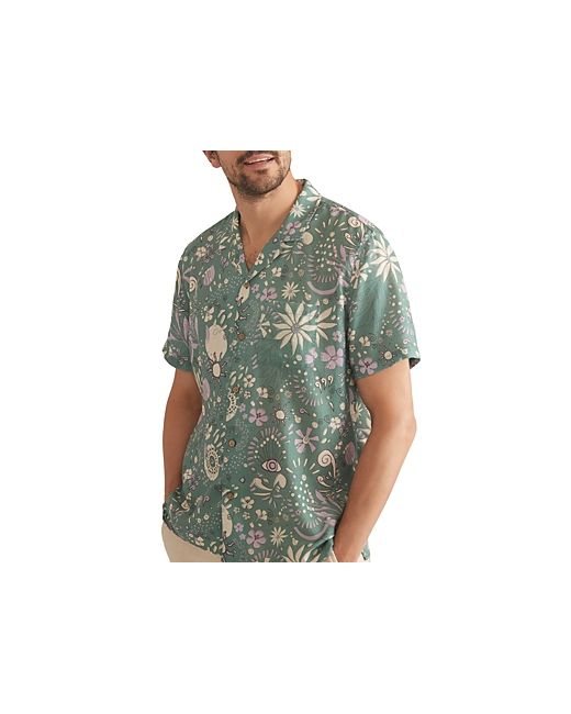 Marine Layer Resort Short Sleeve Floral Shirt
