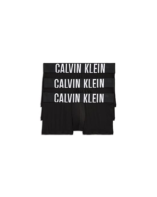 Calvin Klein Intense Power Logo Waistband Micro Low Rise Trunks Pack of 3