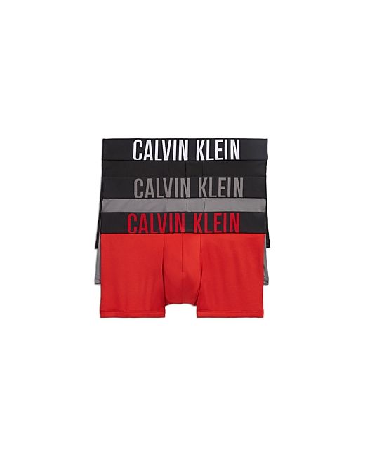 Calvin Klein Intense Power Logo Waistband Micro Low Rise Trunks Pack of 3