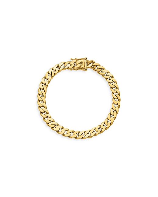Bloomingdale's Curb Link Chain Bracelet 14k White Yellow