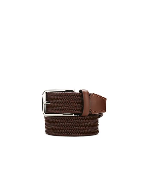 The Men's Store At Bloomingdale's Woven Reversible Stretch Belt 100 Exclusive