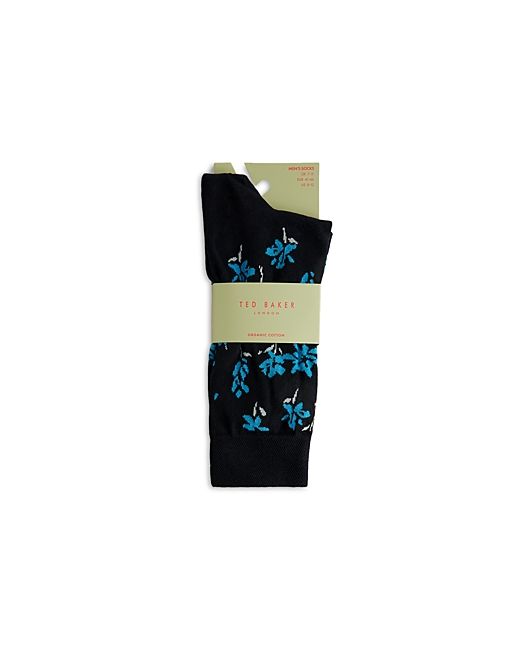 Ted Baker Floral Pattern Socks