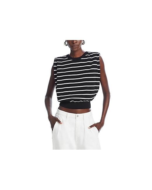Endless Rose Stripe Pleated Knit Top