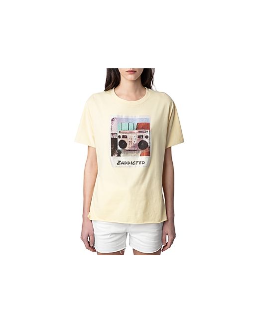 Zadig & Voltaire Tommer Photoprint Tee