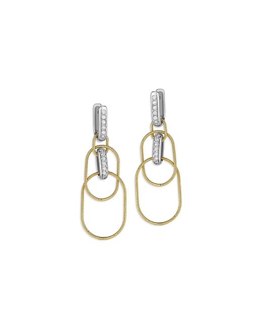 Miseno Jewelry 18K Yellow Gold Sabbia Diamond Drop Earrings