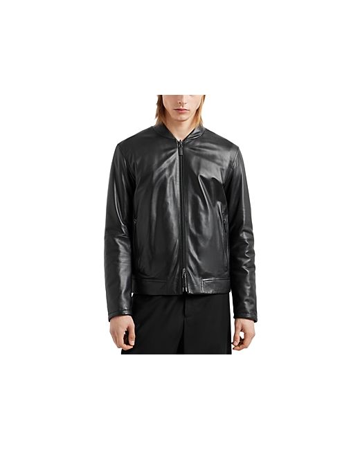 Emporio Armani Reversible Leather Jacket