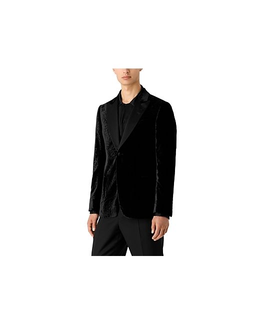 Emporio Armani Slim Fit Velvet Tuxedo Jacket