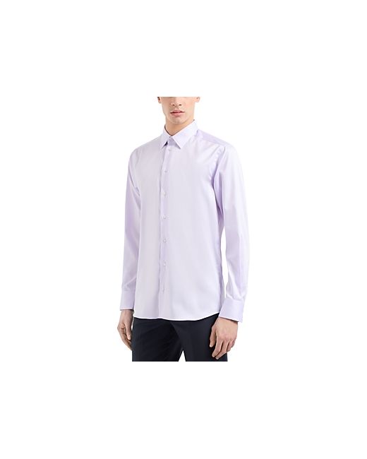Emporio Armani Stretch Cotton Button Up Shirt