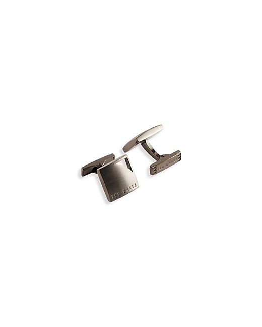 Ted Baker Curvin Gunmetal Plated Square Cufflinks