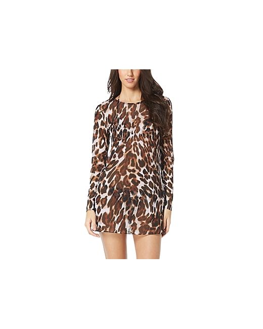 Vince Camuto Printed Swim Cover-Up Dress