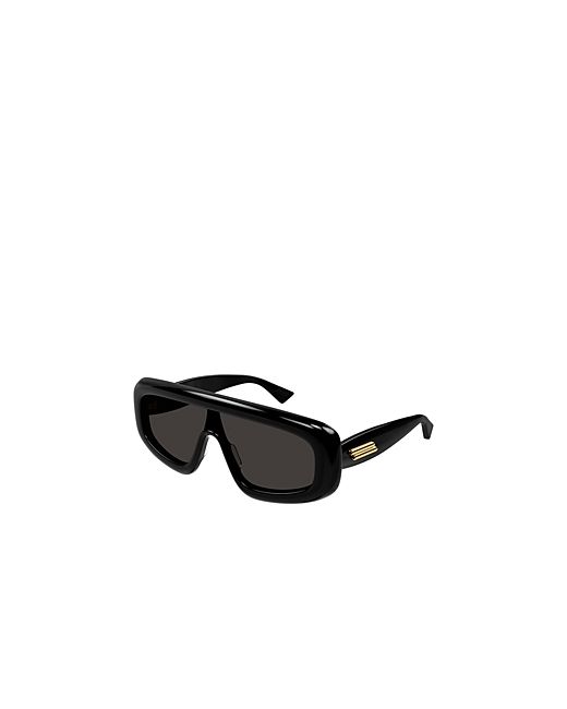 Bottega Veneta Curvy Mask Sunglasses 99mm
