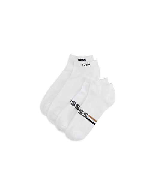 Boss Plush Iconic Ankle Socks Pack of 2