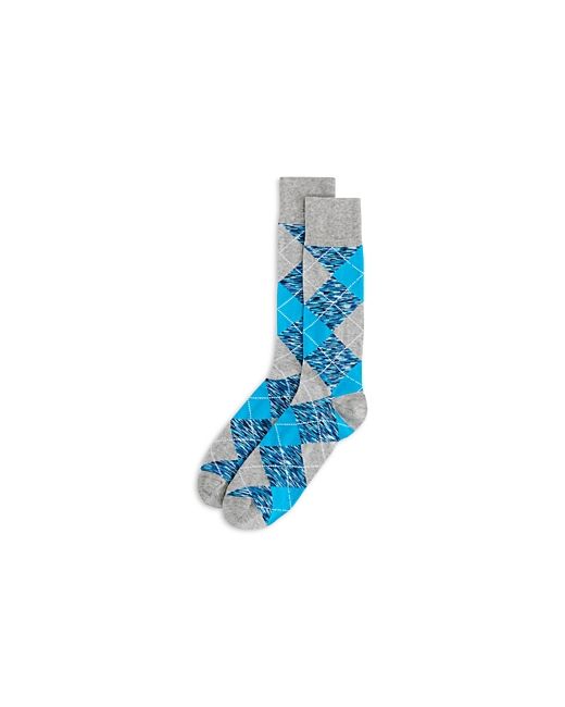 The Men's Store At Bloomingdale's Argyle Crew Socks 100 Exclusive