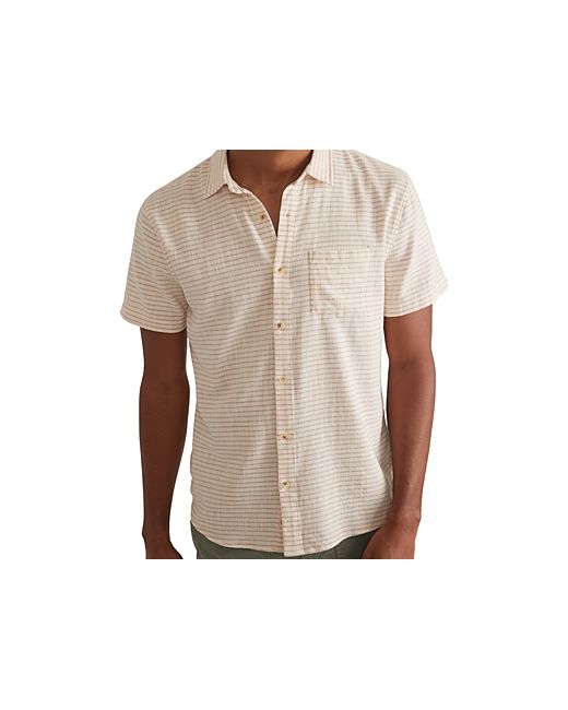 Marine Layer Classic Printed Stretch Selvage Shirt